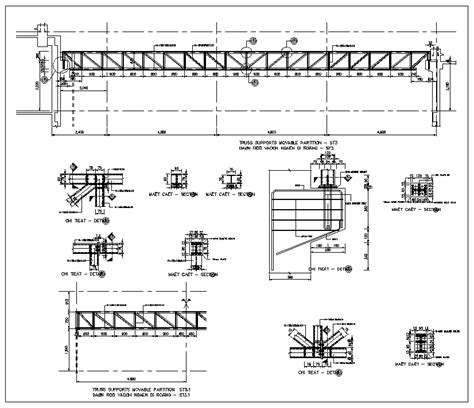 Truss Structure Details V7】★ - Files, Plans and Details