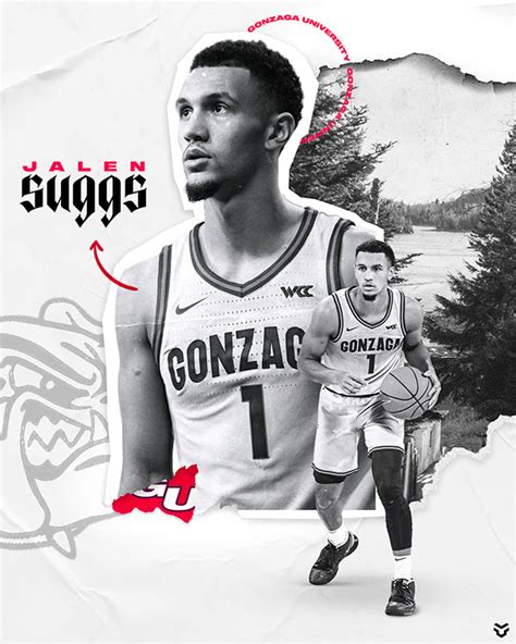 Jalen Suggs / Gonzaga MBB | Behance