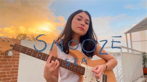 snooze - sza (cover) - YouTube