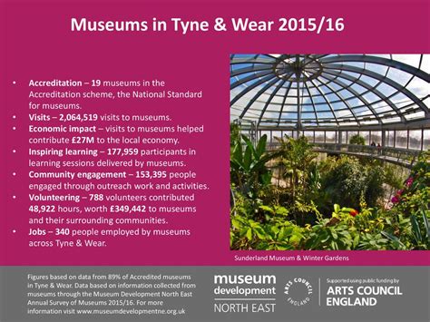 Museums in Tyne & Wear 2015/16 Accreditation – 19 museums in the Accreditation scheme, the ...