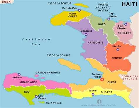 Haiti Map! | Carte d'haïti, Haïti, Ile de la tortue