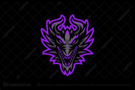 Pin on Dragon Gaming Mascot Logo