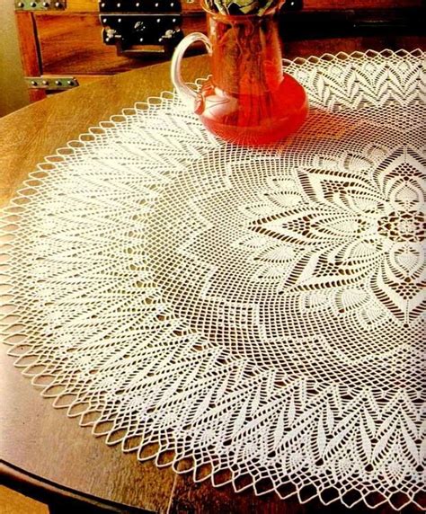 Free Crochet Tablecloth Patterns With Instructions | Brokeasshome.com