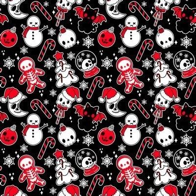 Goth Fabric, Wallpaper and Home Decor | Spoonflower