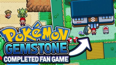 NEW COMPLETED POKEMON FAN GAME!? - (Pokémon Gem Stone Fan Game Showcase ...