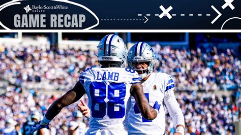 Game Recap: Cowboys Pull Away Late, 33-10