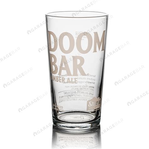 Sharp's Doom Bar Beer Glass - Pint/20oz - GarageBar Limited