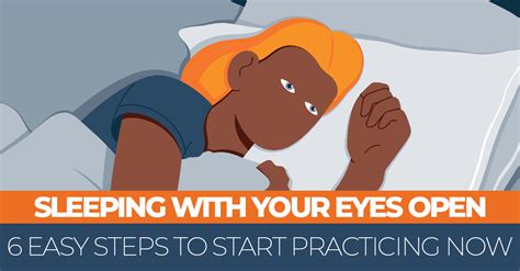 Sleeping With Your Eyes Open – 6 Easy Steps to Start Practicing Now - Sleep Advisor