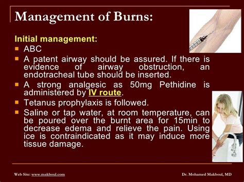 3 Burn Management