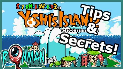 Yoshi's Island: Tips and Secrets - RonMan Gaming - YouTube