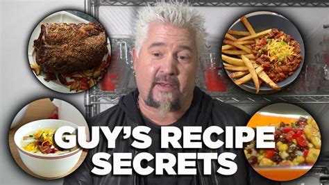 Guy Fieri Shares Secrets for His Top 4 Recipes EVER | Tournament of ...