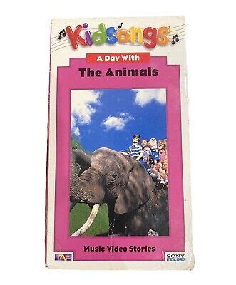 KIDSONGS A DAY With The Animals (VHS, 1986) Music Video Stories $15.91 - PicClick CA