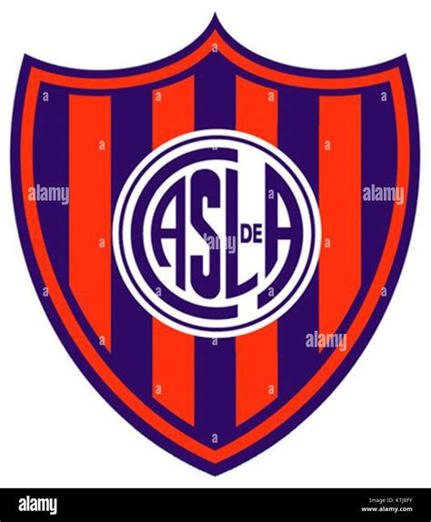 Escudo de San Lorenzo de Almagro Stock Photo - Alamy