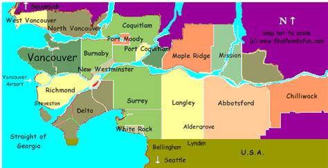 Greater Vancouver Map