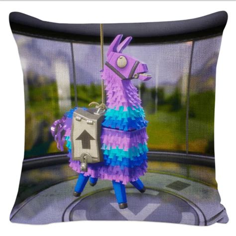 fortnight bag Fort pillow night cartoon game cushion linen pillowcase 45CM funny linen children ...