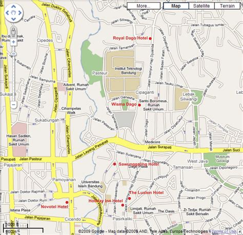 Bandung Map