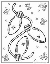 31 Christmas Lights Coloring Pages Free PDF Printables sketch template