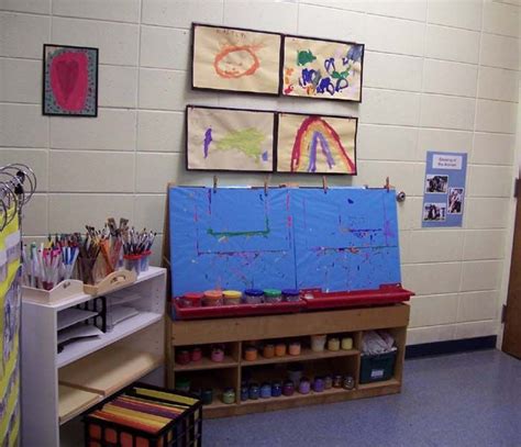 Inspiring Pre-K Art Center Ideas