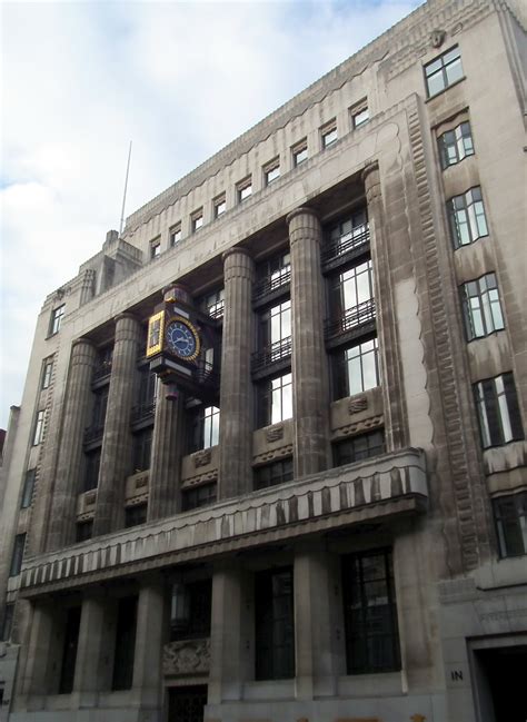 ORNAMENTAL PASSIONS: Former Daily Telegraph building, Fleet Street EC4