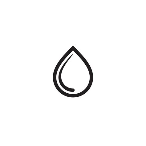 a simple Droplet logo or icon design 12406568 Vector Art at Vecteezy