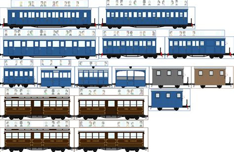 Mid Sodor Railway Coaches by Princess-Muffins on DeviantArt