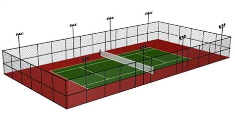 Tennis Court Lighting Layout & Lighting Design - TACHYON Light