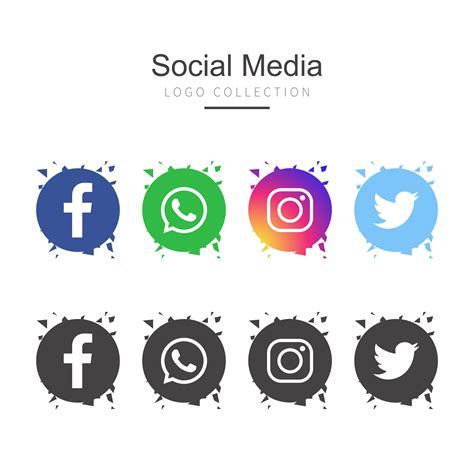 Popular Social Media logo collection - Download Free Vectors, Clipart ...