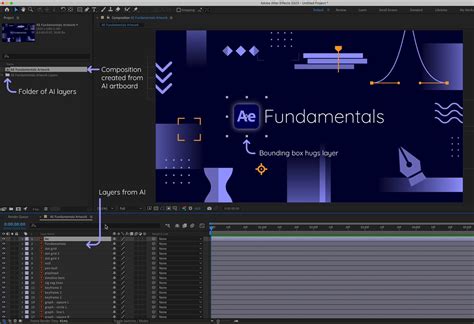 AE Fundamentals: Working with Illustrator Files