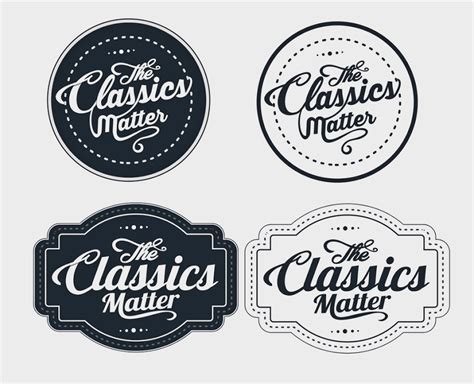 Vintage/Classic Logo Design Example