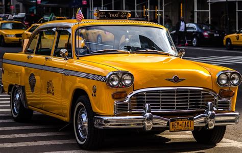 NYC classic Checker Cab | Checker cab, Taxi cab, Vintage road trip