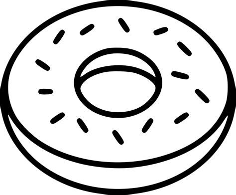 donut clipart black and white 19 free Cliparts | Download images on ...