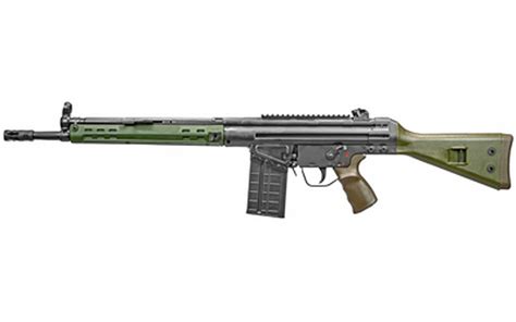 PTR Industries PTR-91 GIRK, 308 Win, 16" Barrel, Black, Green Furniture ...