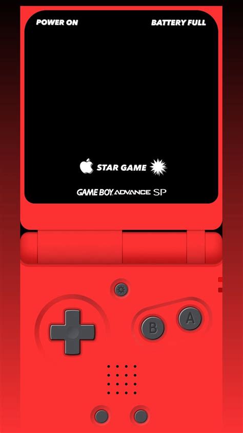 an image of a red nintendo game console