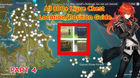 [GENSHIN IMPACT] All 800+ Liyue Chest Location/Position Guide (Part 4)(107 chest) - YouTube