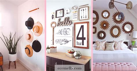 How To Decorate Your Blank Walls: 17 Inspirational Chic Ideas | Ecemella