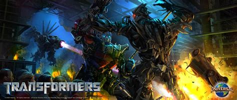 Universal Studios’ Transformers Ride Gets Viral Website