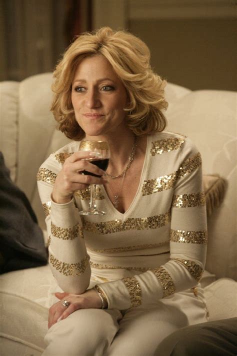 Carmela Soprano - always loved her personal style. Layered booshie gold chains, long clear ...