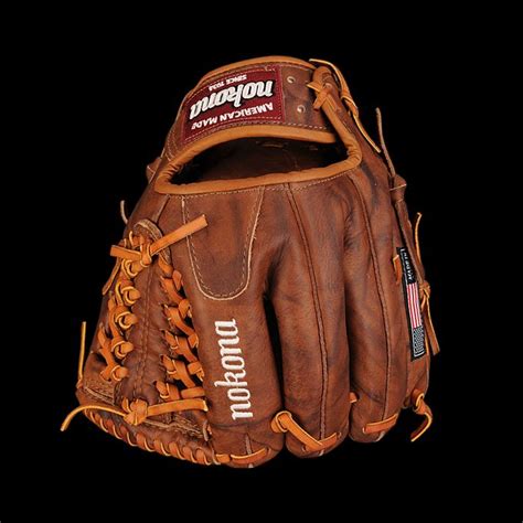 UNIONMADE - GIFTSHOP - Nokona Modified Trap Left Baseball Glove in Walnut | Baseball glove ...