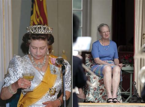 Margrethe II, the 'Ashtray Queen' Related to Queen Elizabeth II