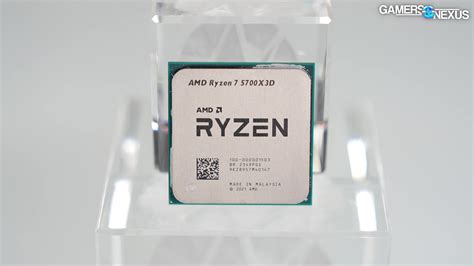 New AMD Ryzen 7 5700X3D CPU Review & Benchmarks vs. 5800X3D & More | GamersNexus