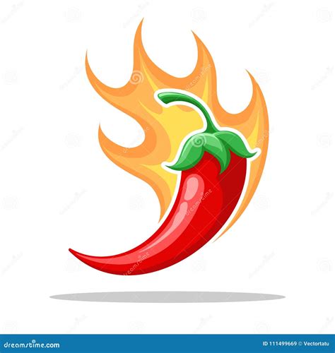 Chilli Cartoon Vector | CartoonDealer.com #58055761