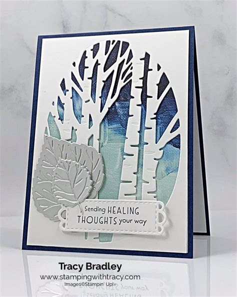 Stampin' Up! Aspen Tree Dies - Stamping With Tracy Dog Cards, Bird ...