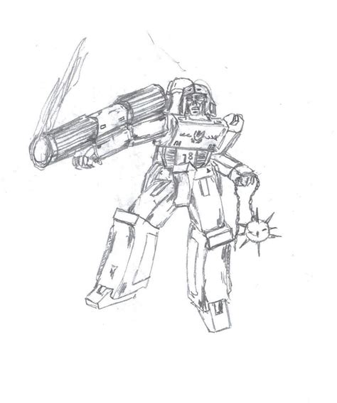 G1 Megatron Sketch by TFVanguard on DeviantArt