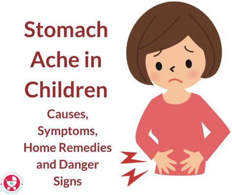 Causes and Home Remedies for Stomach Ache in Children