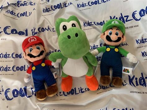 Win a Set of 3 Super Mario Plush Toys!!!