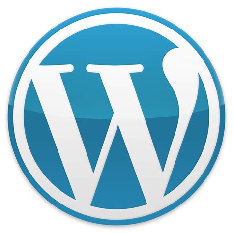 WordPress logo PNG