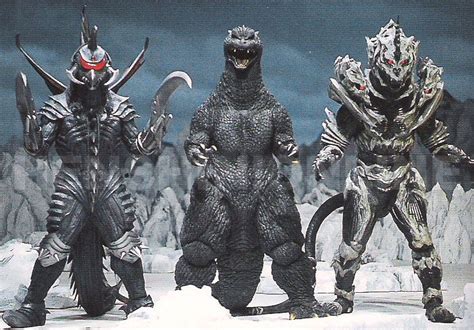 Gigan, Godzilla & Monster X from Godzilla: Final Wars Kong Godzilla ...