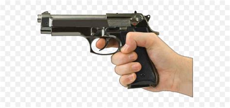 Handgun Hand Transparent Png Clipart - Gun In Hand Png Emoji,Handgun ...