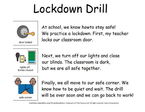 School Lockdown Clipart