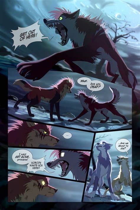 Chapter04Page09 by KayFedewa | Cartoon wolf, Wolf comics, Animal drawings